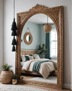 boho-style-bedroom-mirror