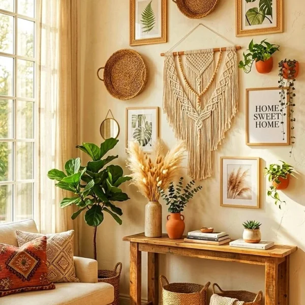 boho-wall-decor-your-living-room