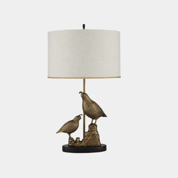 codorniz-brass-table-lamp