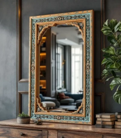 elegant-carved-wooden-mirror