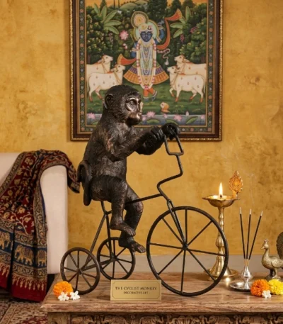 handcrafted-cycling-monkey-sculpture