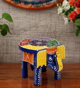 indian-wooden-elephant-decorative-stool