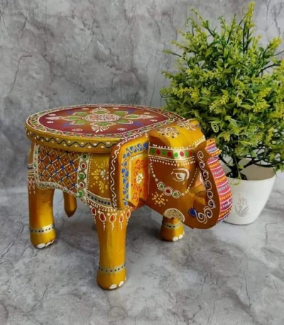 indian-wooden-elephant-shape-decorative-stool