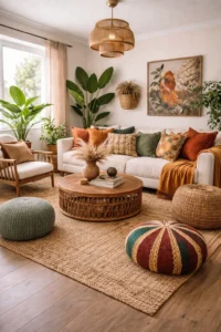 inspired-boho-wall-decor-your-living-room