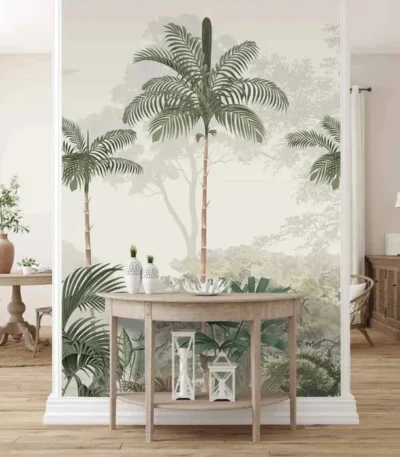 kovalam-paradise-palms-green-wallpaper