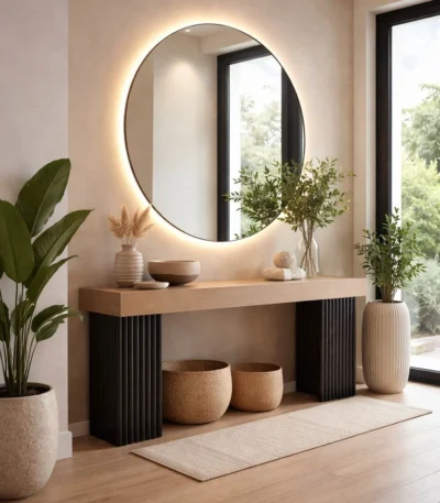 led-round-wall-mirror