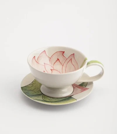 lotus-tea-cup-and-saucer