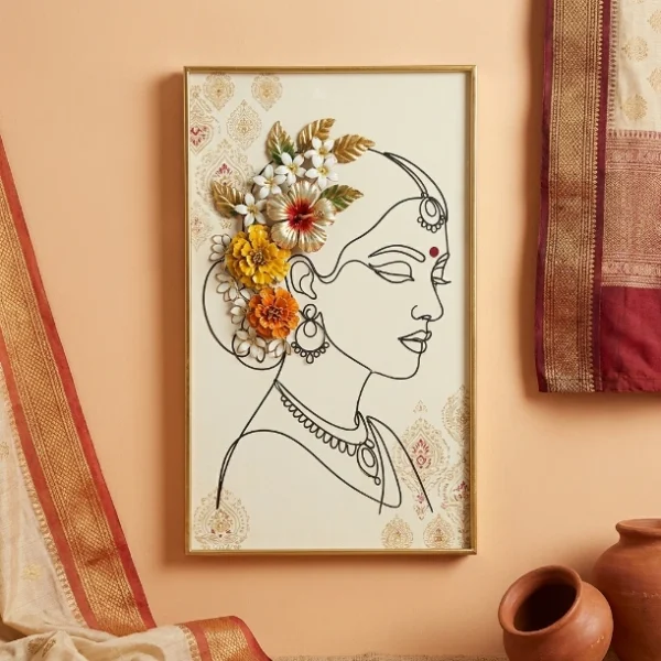 modern-flower-girl-3d-metal-wall-art