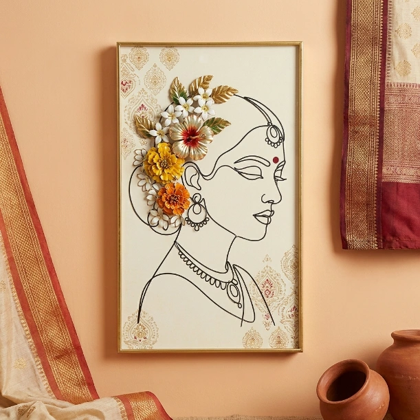 modern-flower-girl-3d-metal-wall-art