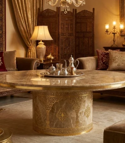 monaco-gold-and-marble-round-coffee-table