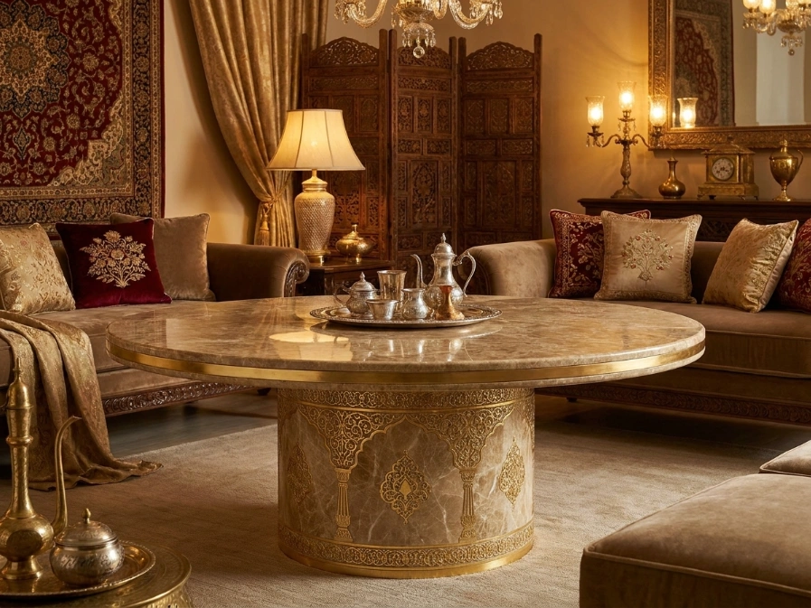 monaco-gold-and-marble-round-coffee-table
