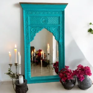 traditional-indian-mirror-rustic-traditional-wall-decor