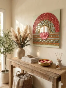 traditional-indian-wall-decor-idea-living-room