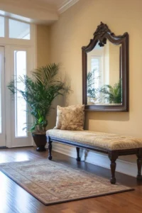 traditional-indian-wooden-mirror-for-living-room