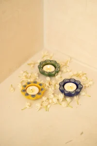 yellow-jaipur-pottery-diya-set-bringing-warmth-and-culture