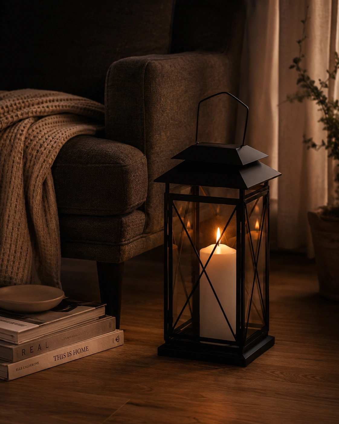 black-floor-lantern-for-cozy-candlelight-decor black-floor-lantern-for-cozy-candlelight-decor