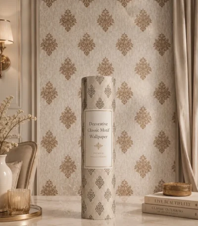 decorative-classic-motif-wallpaper