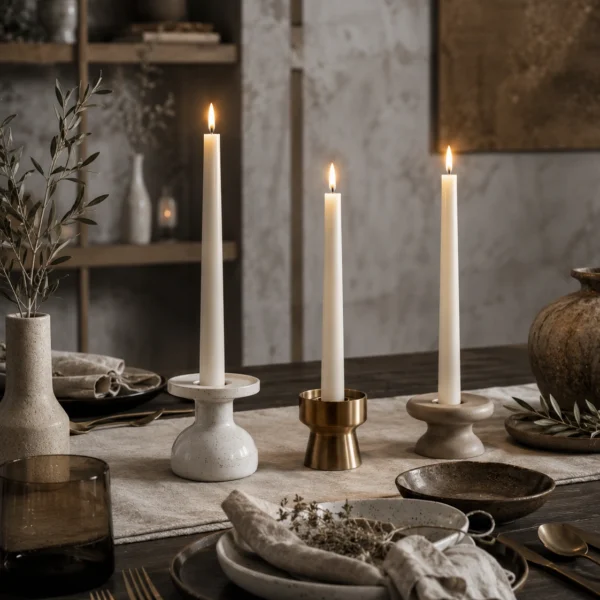 minimalist-ceramic-candle-holder-table-styling