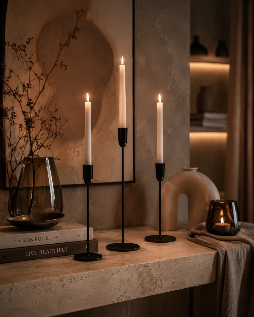 modern-black-taper-candle-holders-for-elegant-home-decor