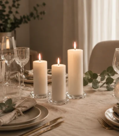 soft-white-candle-for-elegant-dining-table-decor