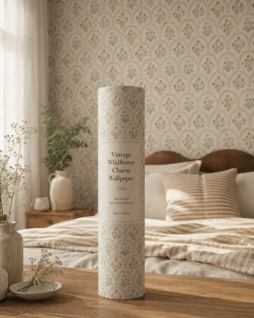 vintage-wildflower-charm-wallpaper