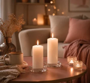 white-pillar-candle-for-soft-romantic-decor