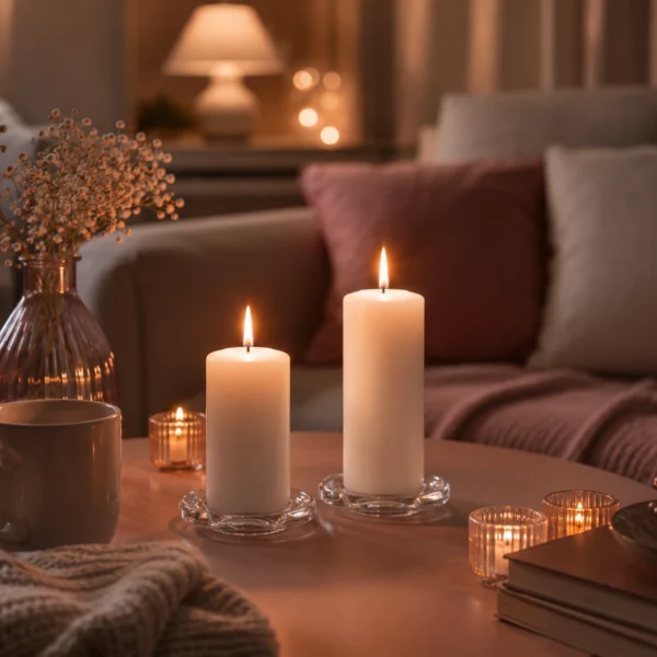 white-pillar-candles-for-soft-romantic-decor