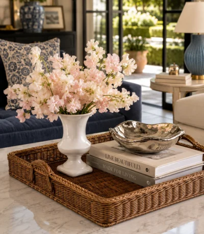 blush-sweet-pea-marble-tray-vases