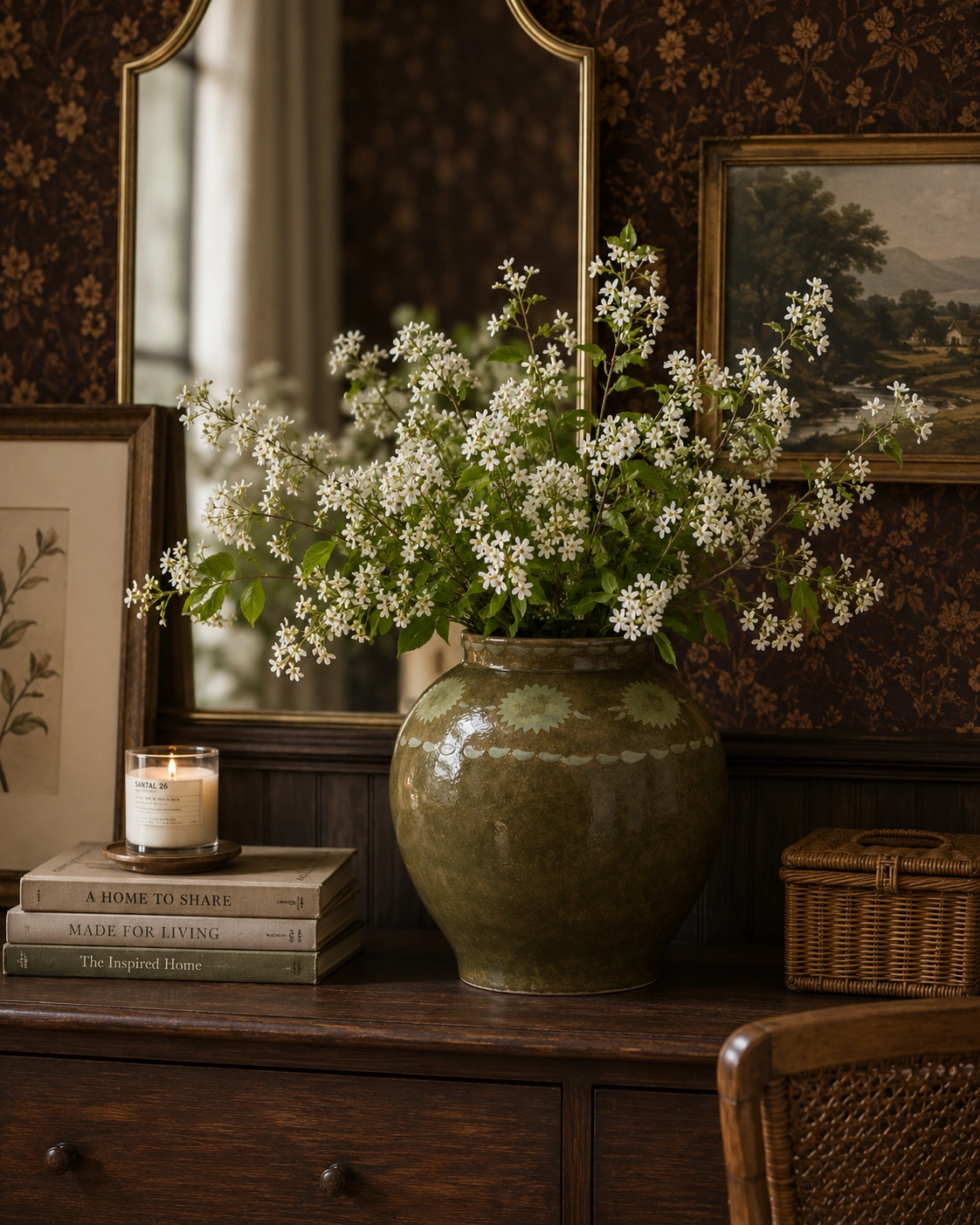 olive-green-glossy-ceramic-flower-vase olive-green-glossy-ceramic-flower-vase