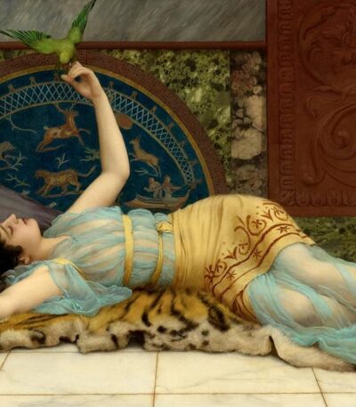 Dolce Far Niente (1897) by John William Godward