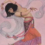 an-egyptian-houri-1919-by-artist-carl-link