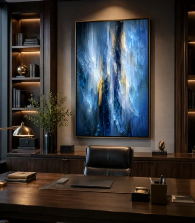 blue-mist-abstract-framed-wall-art