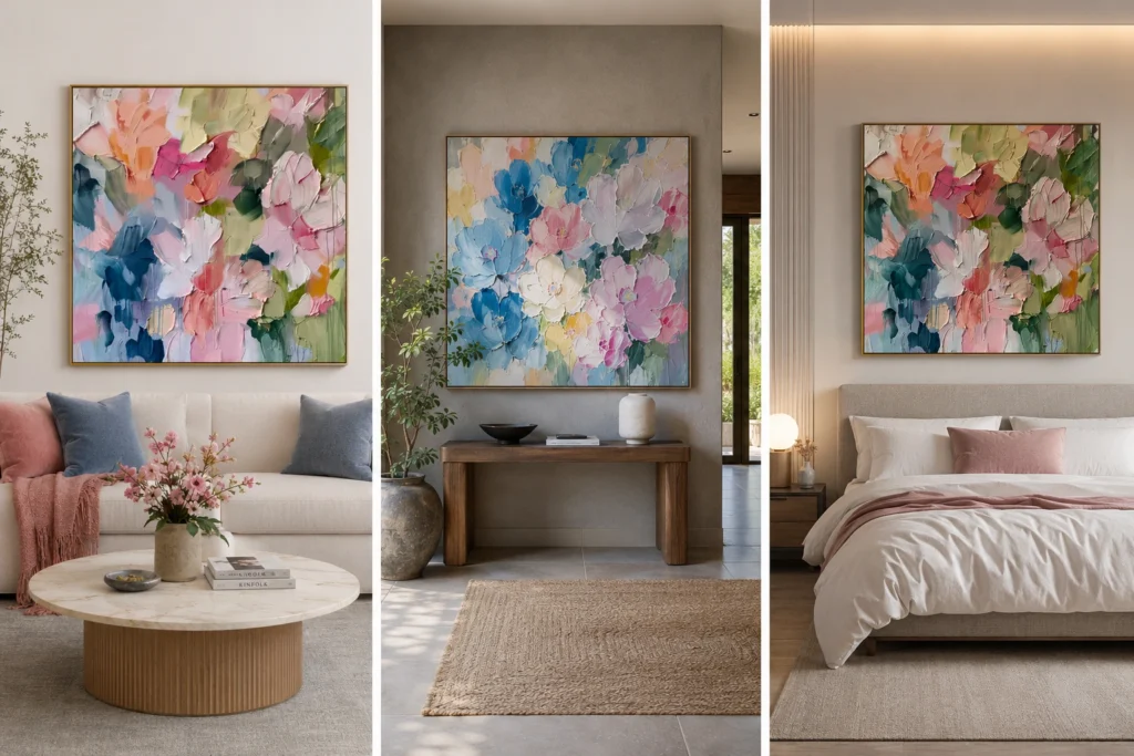 contemporary-abstract-floral-for-home-decor