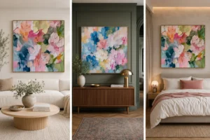 contemporary-abstract-floral-for-homes-decor