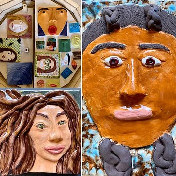 Expressive Face Clay Portrait Tutorial