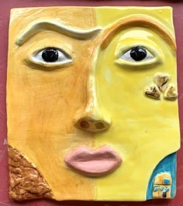 Expressive Face Clay Portraits Tutorial