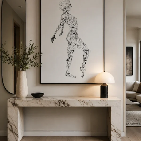 Expressive Figure Line Drawing