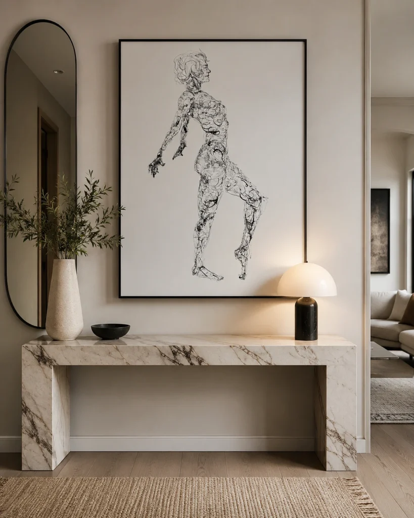 Expressive Figure Line Drawing