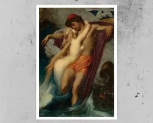 frederic-leighton-the-fisherman-and-the-syren-arts-1858