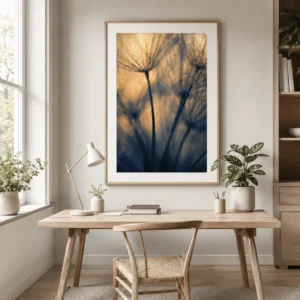 golden-dandelion-abstracts-framed-wall-arts