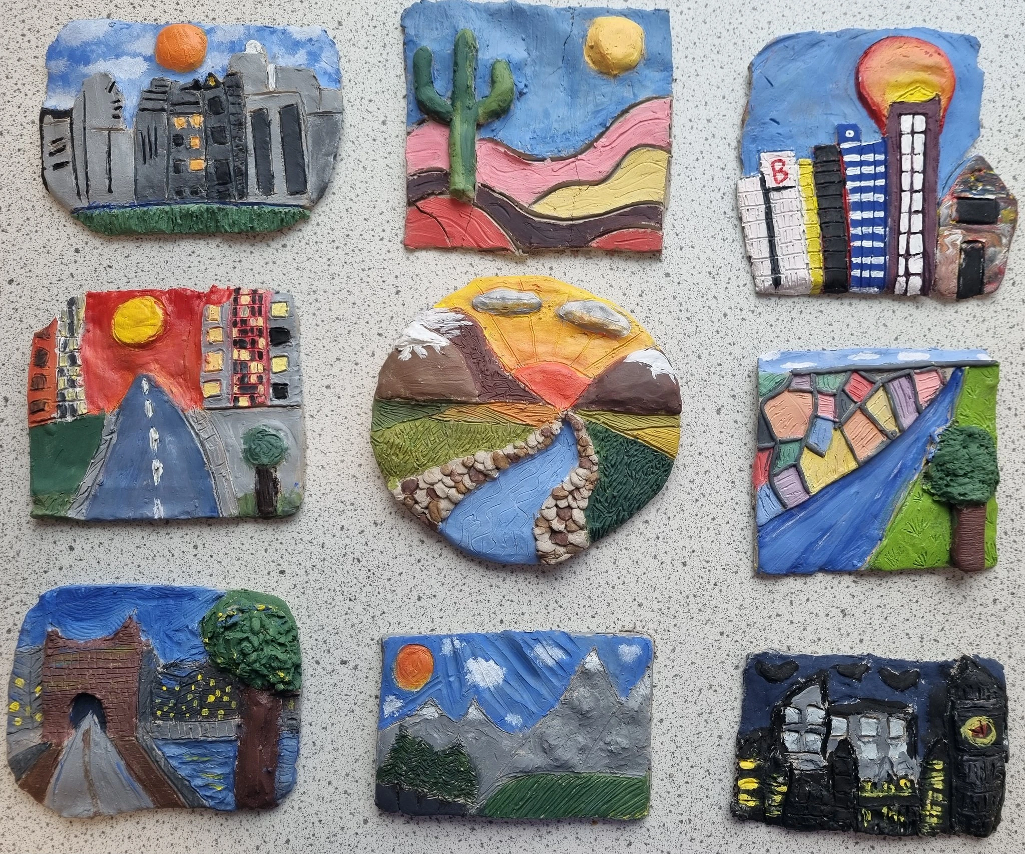 Landscapes and Cityscapes Shaped in Clay Landscapes and Cityscapes Shaped in Clay
