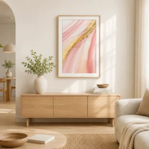 pink-and-gold-abstracts-framed-wall-art