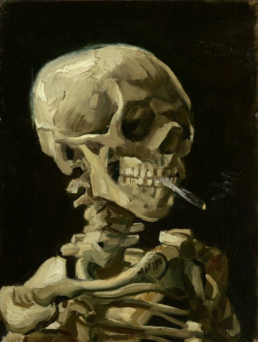 skull-of-a-skeleton-with-burning-cigarette-by-vincent-van-gogh-1886