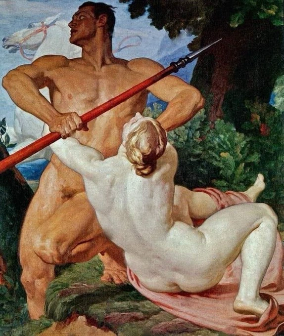venus-and-adonis-by-arthur-kampf-german-classical-art