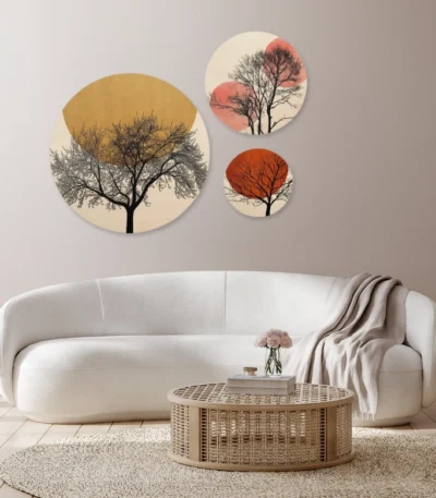wall-circle-wood-set-of