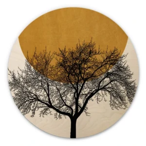 winter-morning-circular-wooden-wall-arts