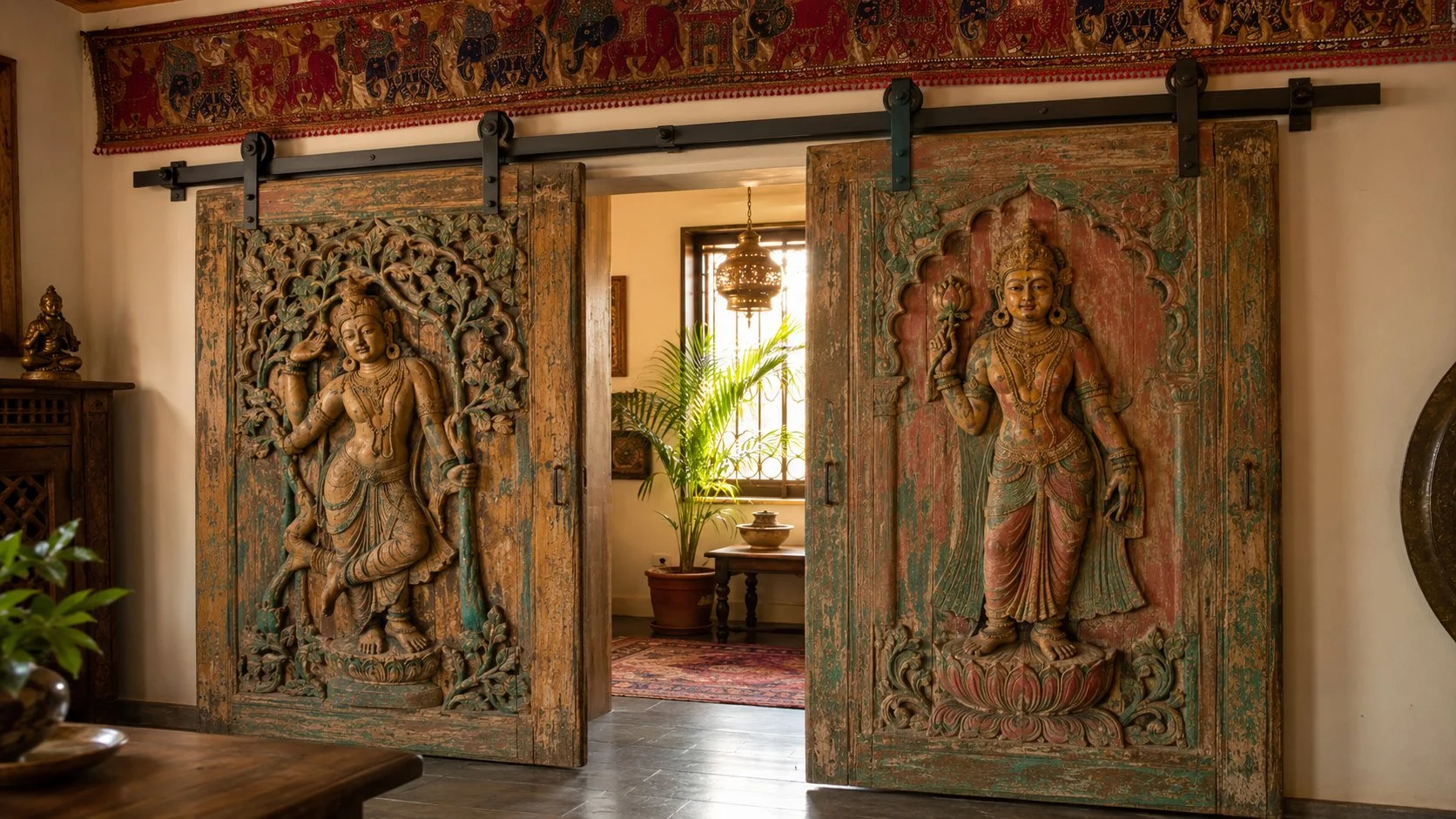 Carved Indian Panels And Doors_ They Work As Architecture, Not As Wall Art