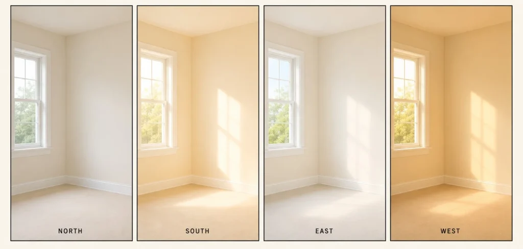 East And West Rooms Swap Roles Through The Day
