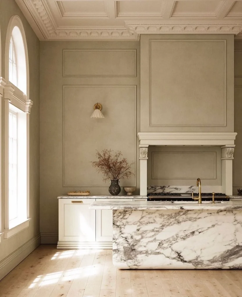 Marble kitchen