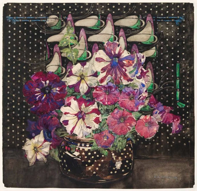 Petunias Charles Rennie Mackintosh 1916